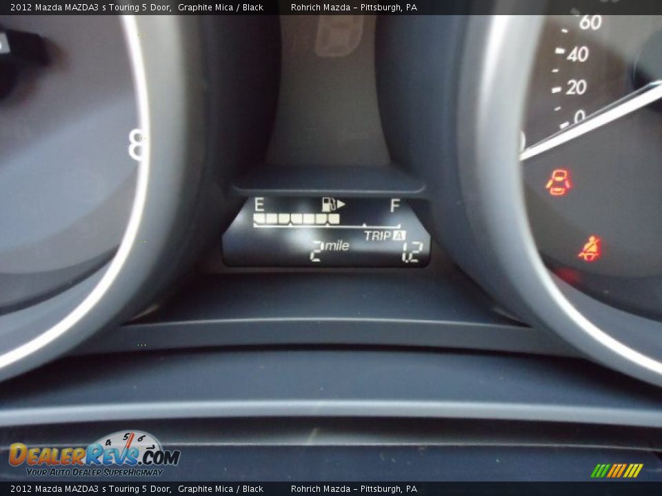 2012 Mazda MAZDA3 s Touring 5 Door Graphite Mica / Black Photo #20