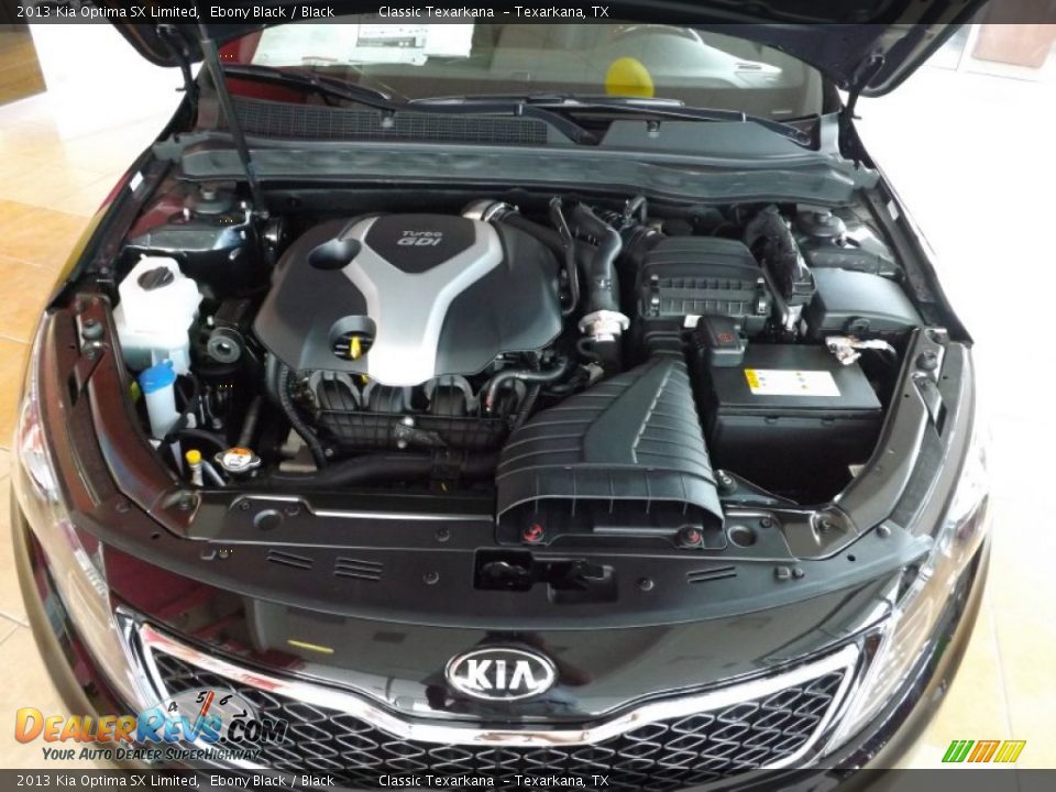 2013 Kia Optima SX Limited 2.0 Liter GDI Turbocharged DOHC 16-Valve 4 Cylinder Engine Photo #20