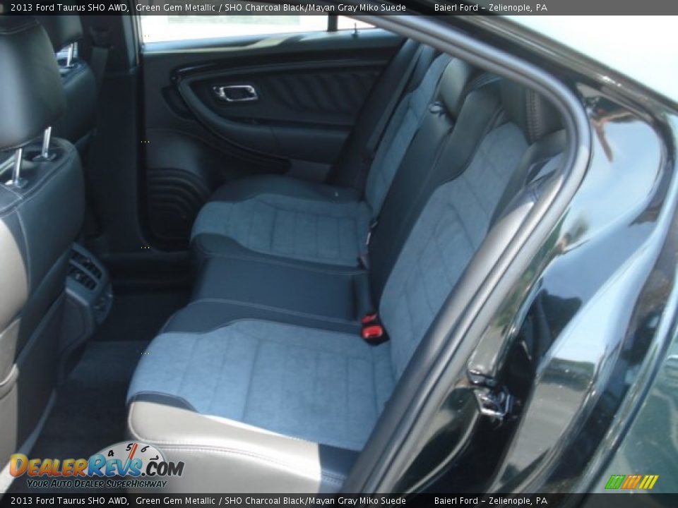 Rear Seat of 2013 Ford Taurus SHO AWD Photo #13