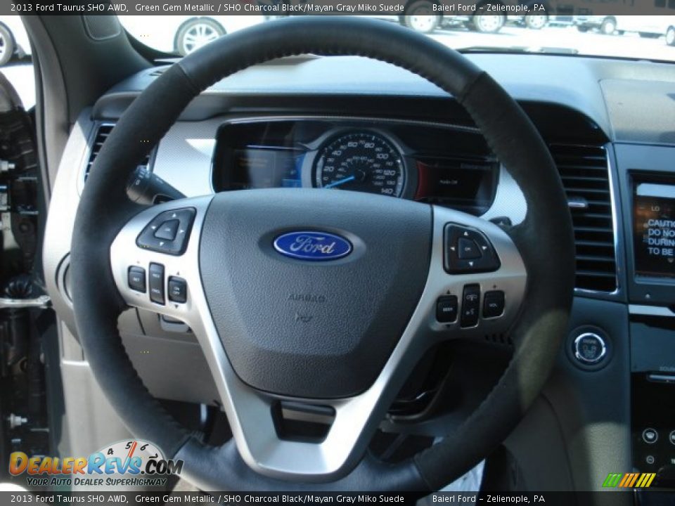 2013 Ford Taurus SHO AWD Steering Wheel Photo #15