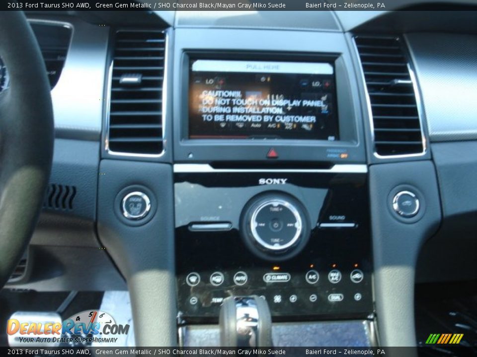 Controls of 2013 Ford Taurus SHO AWD Photo #17