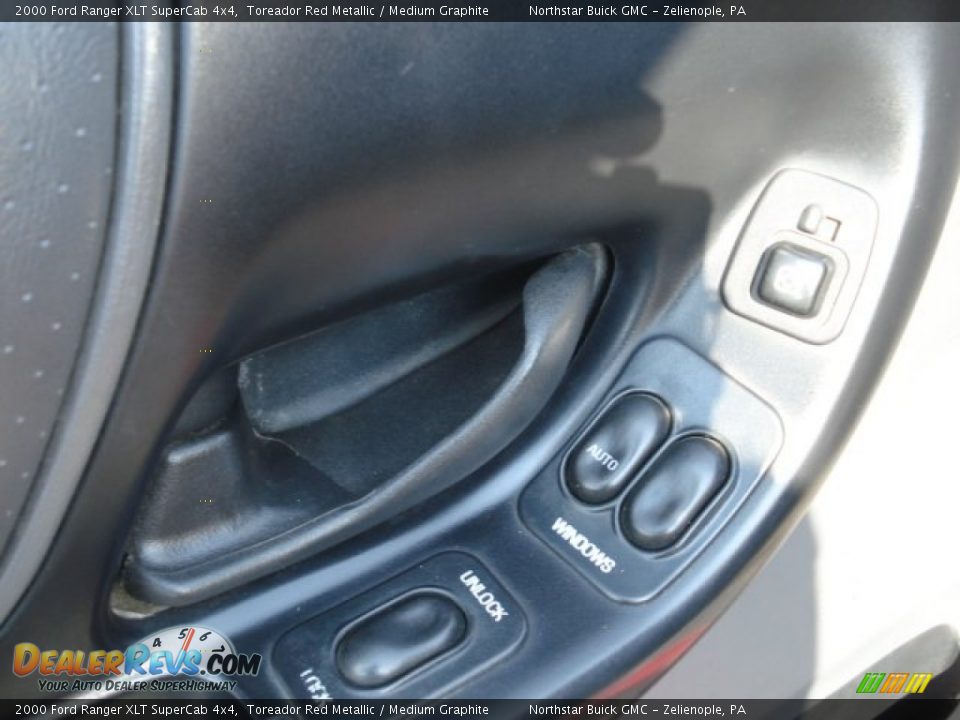 2000 Ford Ranger XLT SuperCab 4x4 Toreador Red Metallic / Medium Graphite Photo #11