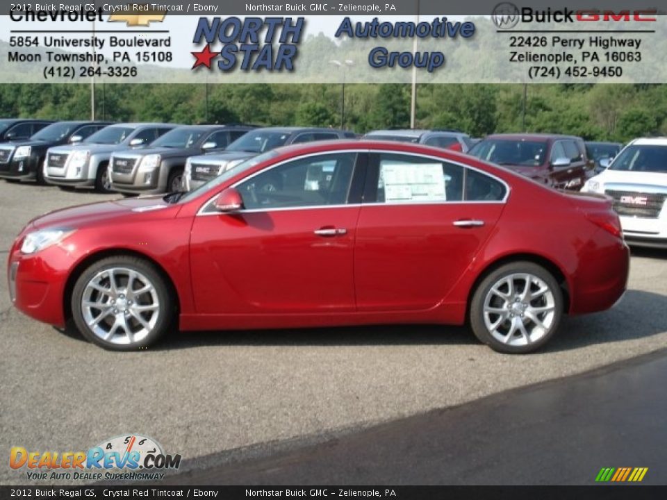 2012 Buick Regal GS Crystal Red Tintcoat / Ebony Photo #1