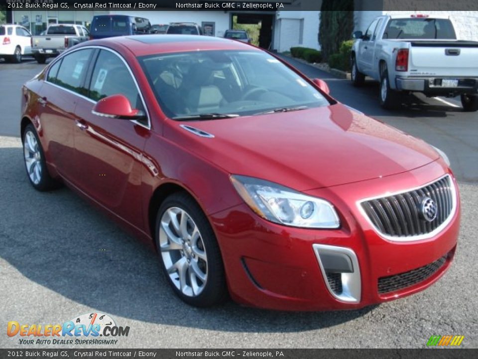 2012 Buick Regal GS Crystal Red Tintcoat / Ebony Photo #4