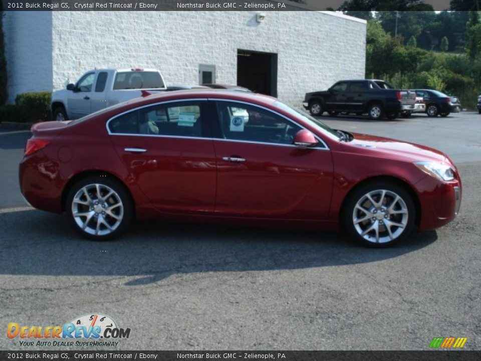 2012 Buick Regal GS Crystal Red Tintcoat / Ebony Photo #5