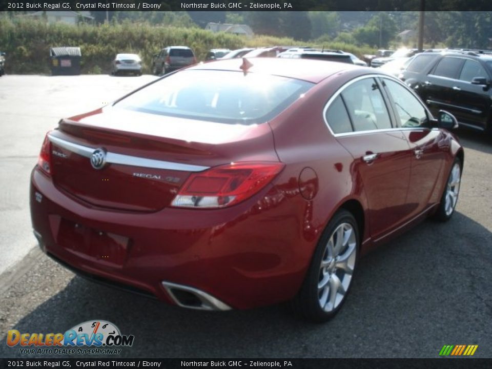 2012 Buick Regal GS Crystal Red Tintcoat / Ebony Photo #6