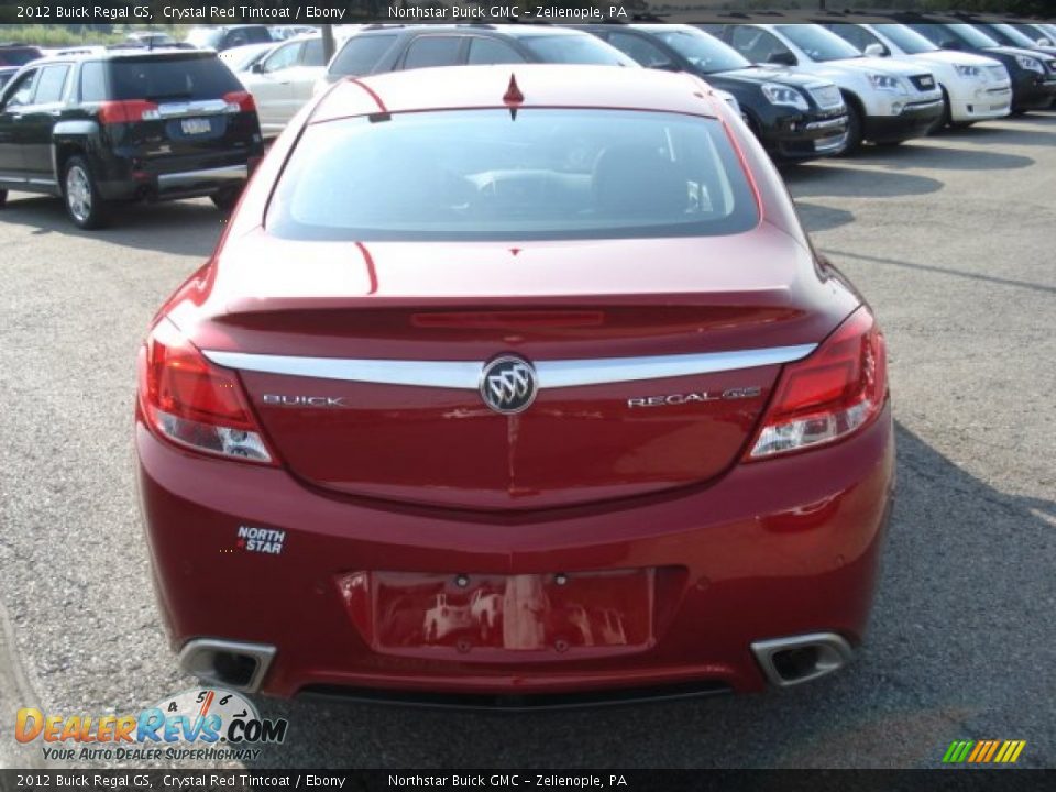 2012 Buick Regal GS Crystal Red Tintcoat / Ebony Photo #7