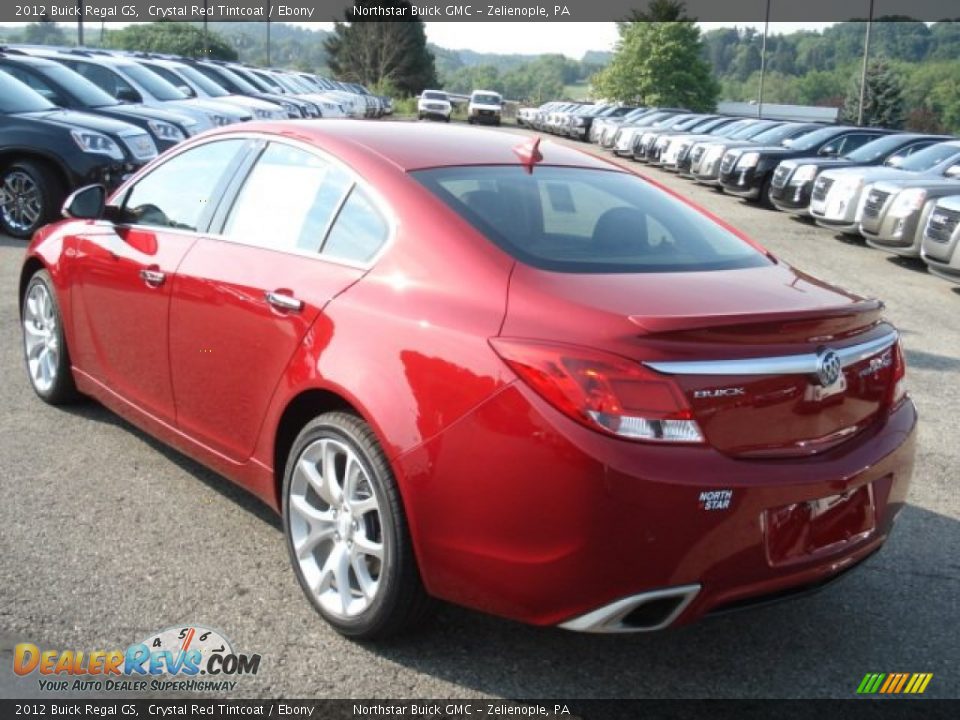 2012 Buick Regal GS Crystal Red Tintcoat / Ebony Photo #8
