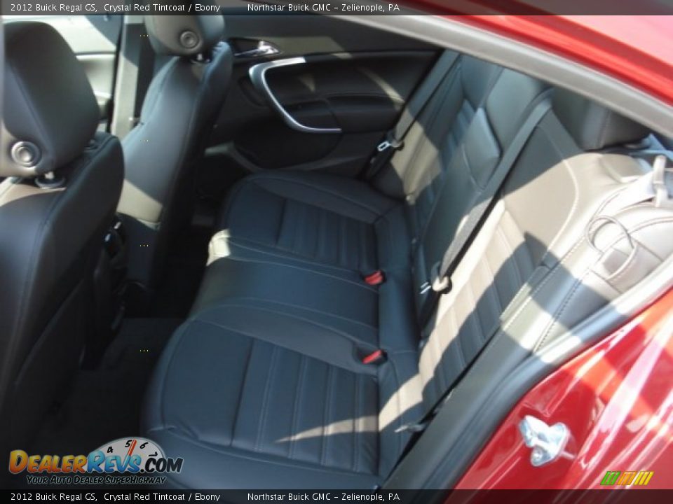 Rear Seat of 2012 Buick Regal GS Photo #13