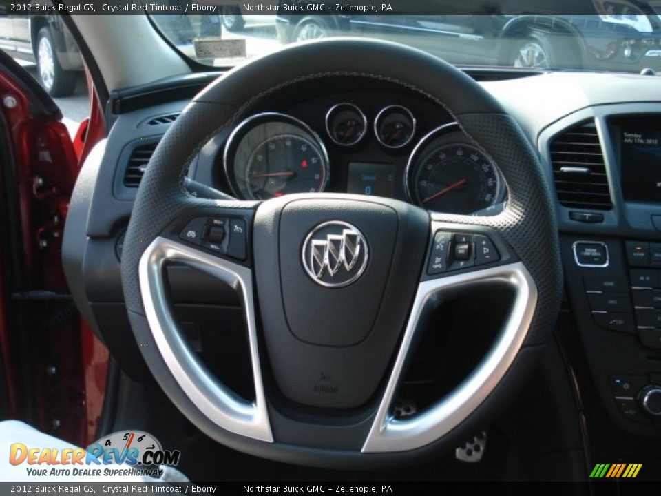 2012 Buick Regal GS Steering Wheel Photo #17