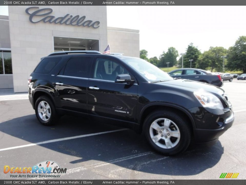 2008 Gmc acadia slt black #2