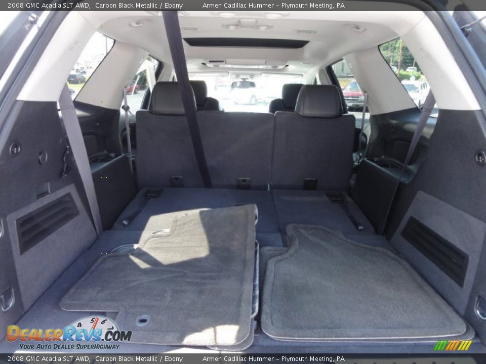 2008 GMC Acadia SLT AWD Carbon Black Metallic / Ebony Photo #24