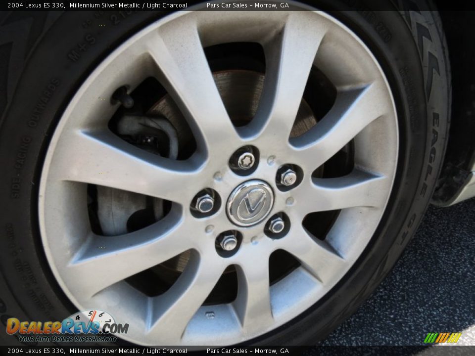 2004 Lexus ES 330 Millennium Silver Metallic / Light Charcoal Photo #5