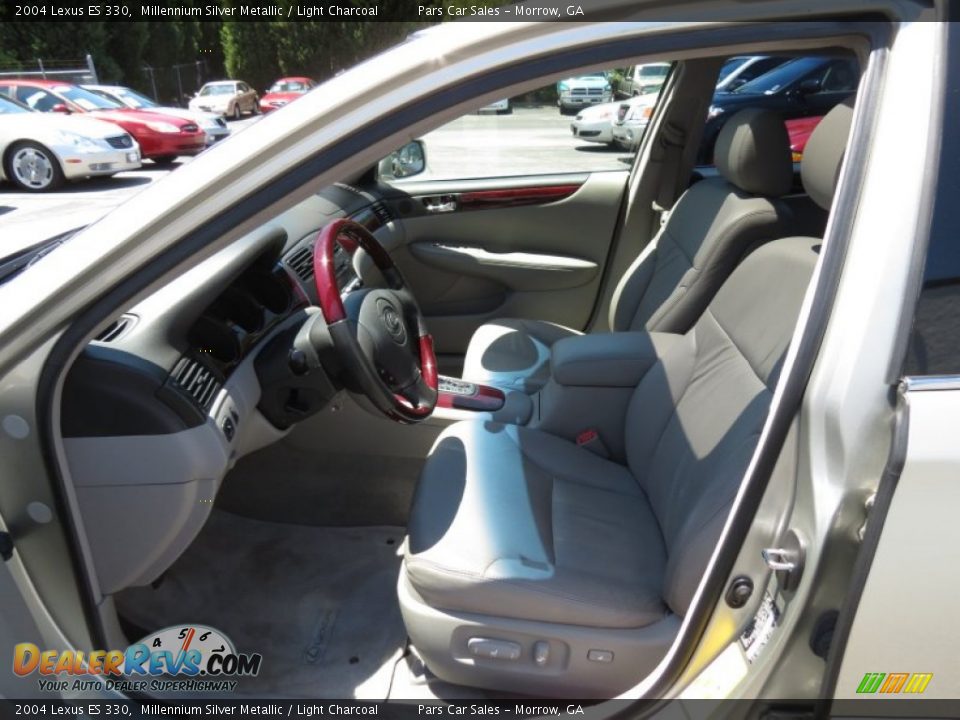 2004 Lexus ES 330 Millennium Silver Metallic / Light Charcoal Photo #6