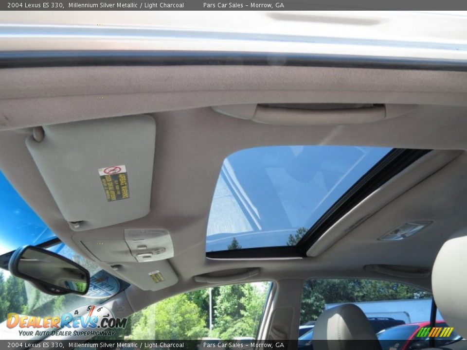 2004 Lexus ES 330 Millennium Silver Metallic / Light Charcoal Photo #8