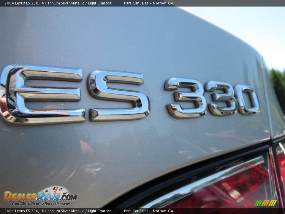 2004 Lexus ES 330 Millennium Silver Metallic / Light Charcoal Photo #10