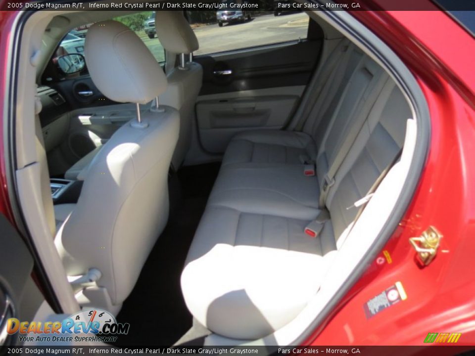 2005 Dodge Magnum R/T Inferno Red Crystal Pearl / Dark Slate Gray/Light Graystone Photo #7
