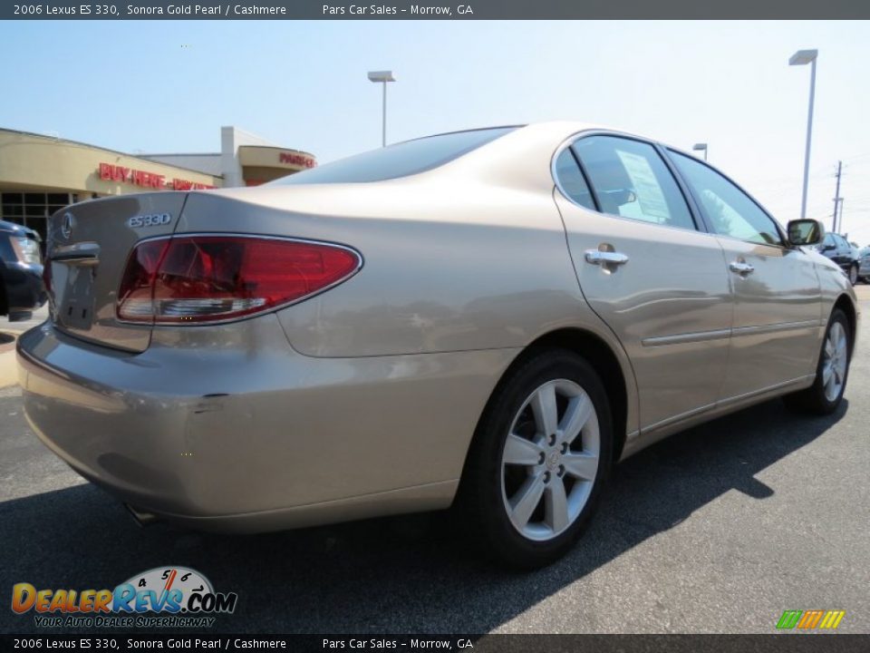 2006 Lexus ES 330 Sonora Gold Pearl / Cashmere Photo #3