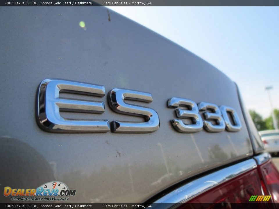 2006 Lexus ES 330 Sonora Gold Pearl / Cashmere Photo #9