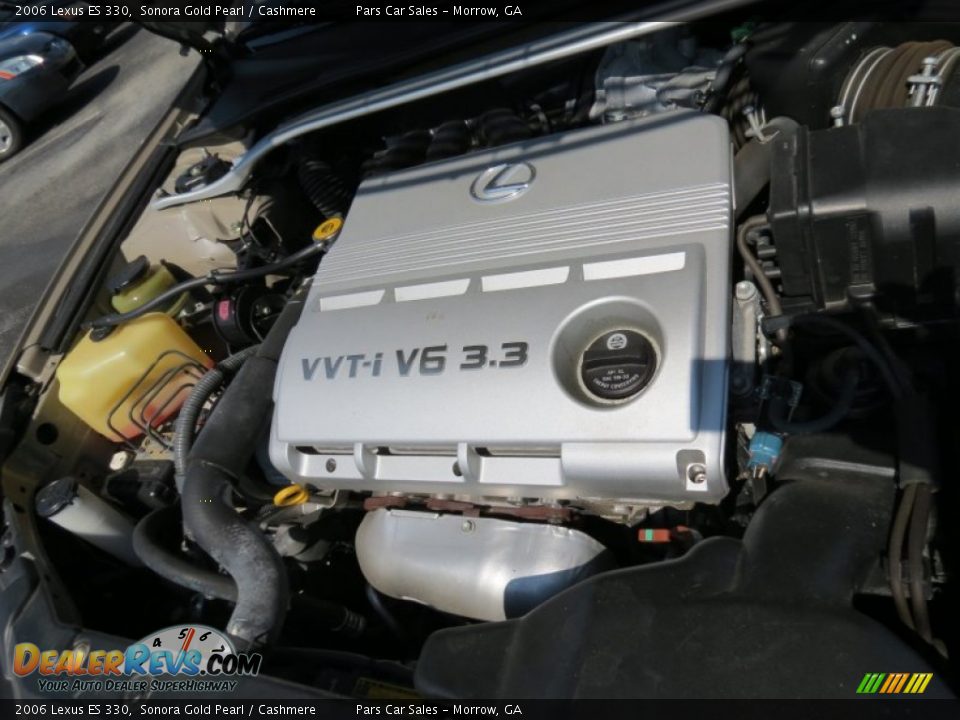 2006 Lexus ES 330 Sonora Gold Pearl / Cashmere Photo #14
