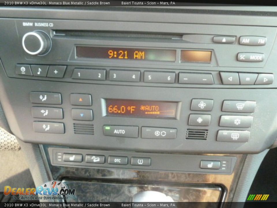 2010 BMW X3 xDrive30i Monaco Blue Metallic / Saddle Brown Photo #19