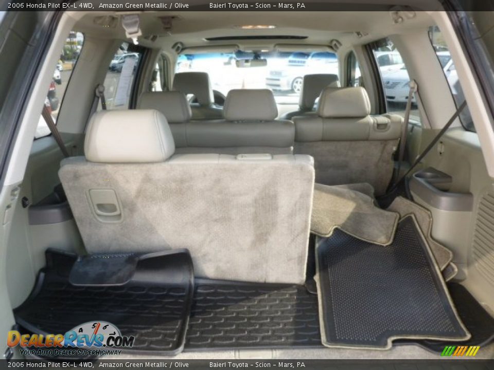 2006 Honda Pilot EX-L 4WD Amazon Green Metallic / Olive Photo #13