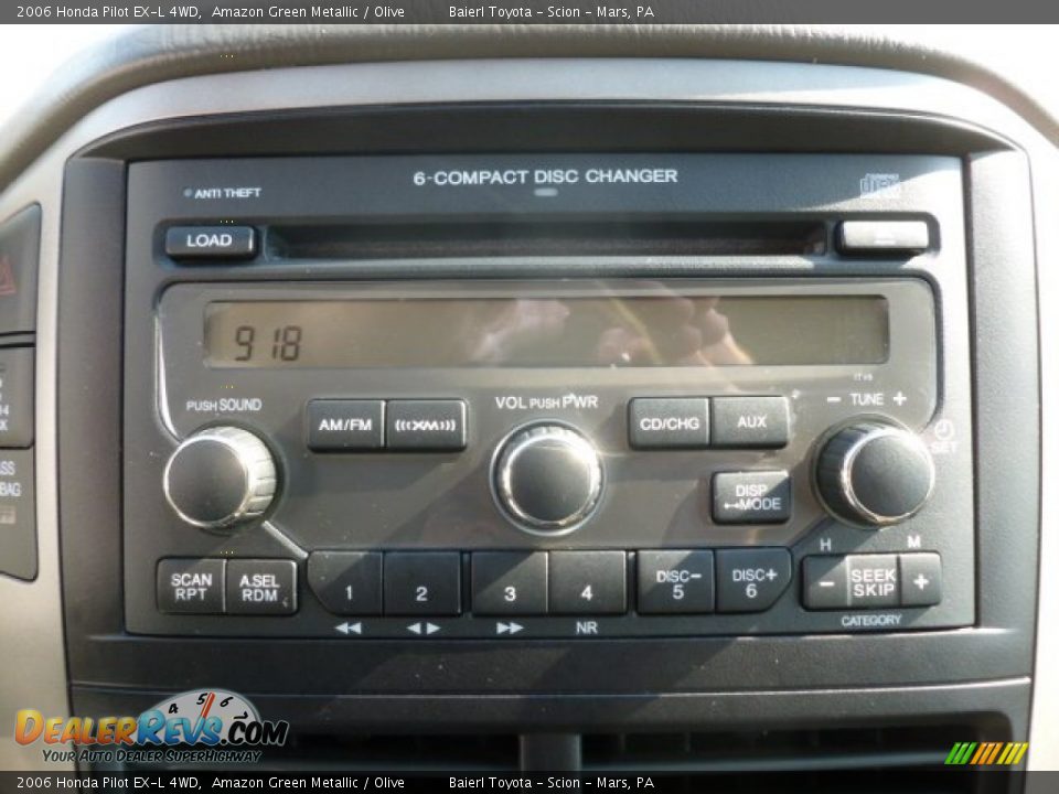 2006 Honda Pilot EX-L 4WD Amazon Green Metallic / Olive Photo #19