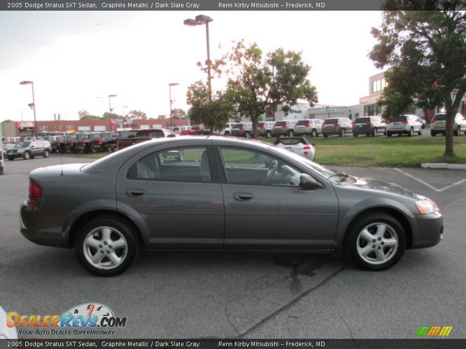 2005 Dodge Stratus SXT Sedan Graphite Metallic / Dark Slate Gray Photo #6