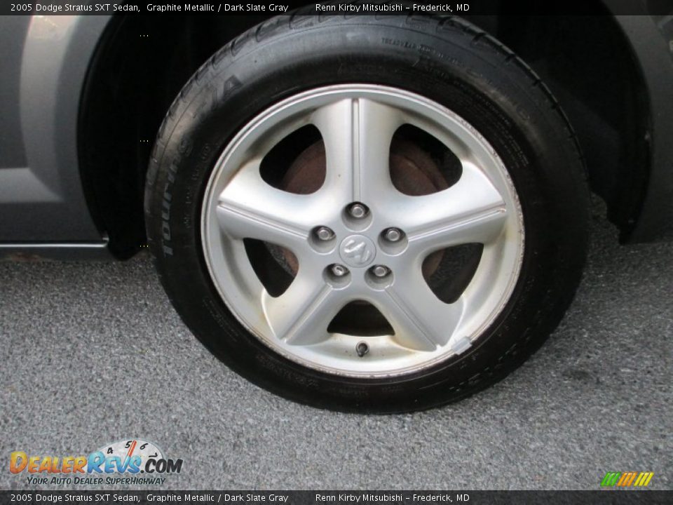 2005 Dodge Stratus SXT Sedan Graphite Metallic / Dark Slate Gray Photo #10