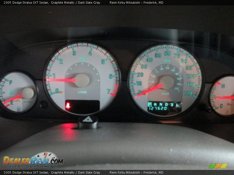 2005 Dodge Stratus SXT Sedan Graphite Metallic / Dark Slate Gray Photo #17