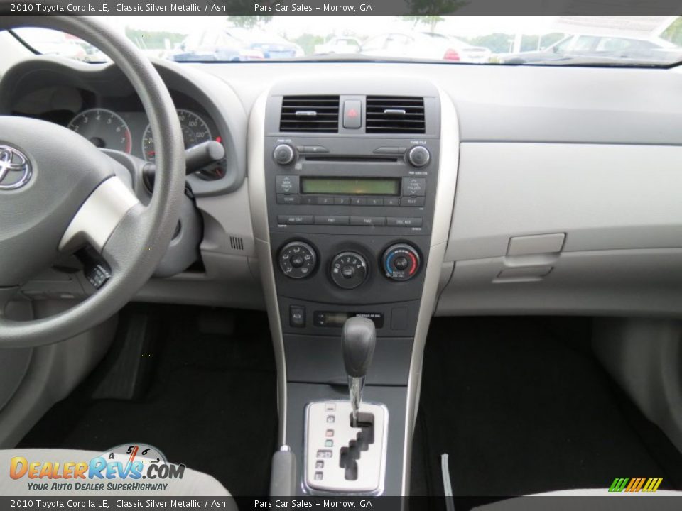 2010 Toyota Corolla LE Classic Silver Metallic / Ash Photo #11