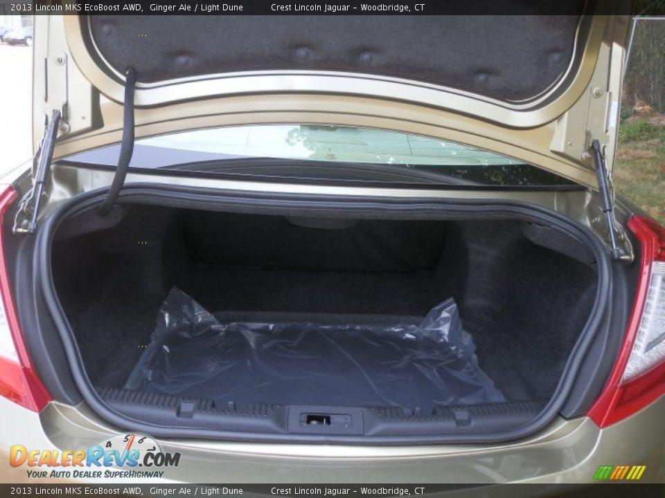 2013 Lincoln MKS EcoBoost AWD Ginger Ale / Light Dune Photo #8