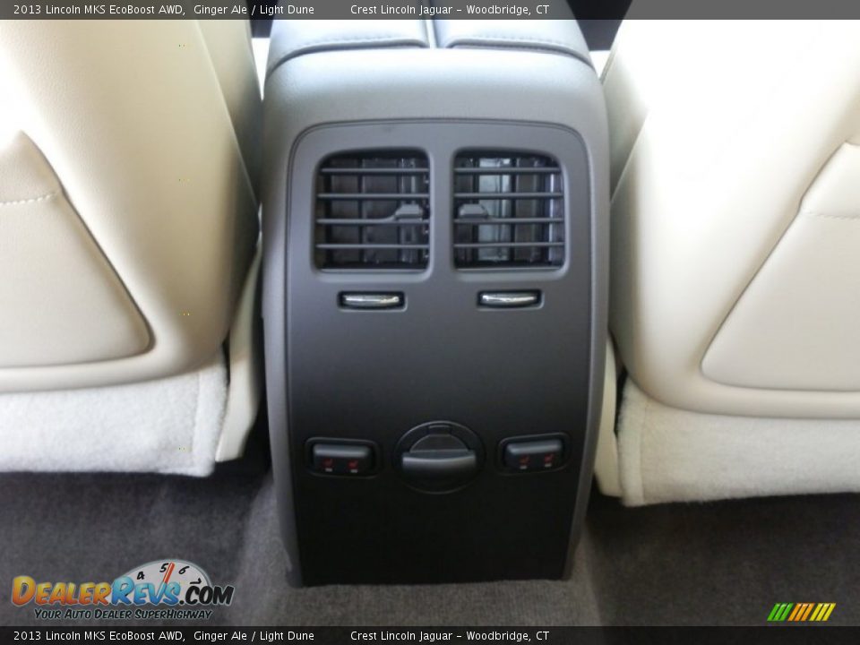 2013 Lincoln MKS EcoBoost AWD Ginger Ale / Light Dune Photo #15