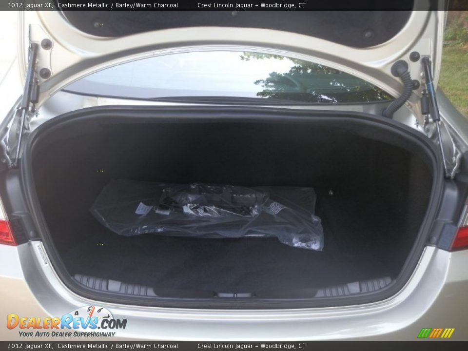 2012 Jaguar XF Cashmere Metallic / Barley/Warm Charcoal Photo #7
