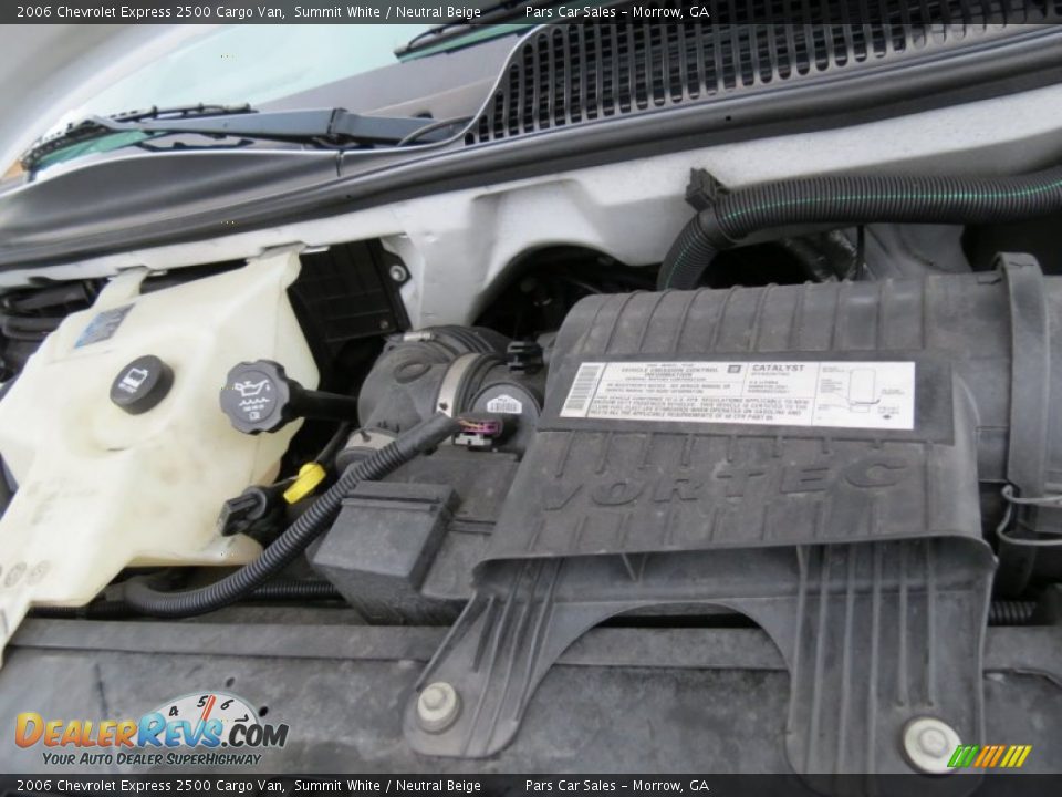 2006 Chevrolet Express 2500 Cargo Van 4.8 Liter OHV 16-Valve Vortec V8 Engine Photo #10