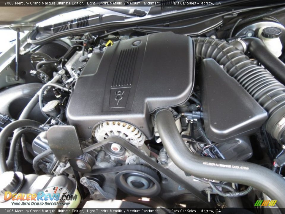 2005 Mercury Grand Marquis Ultimate Edition 4.6 Liter SOHC 16 Valve V8 Engine Photo #14
