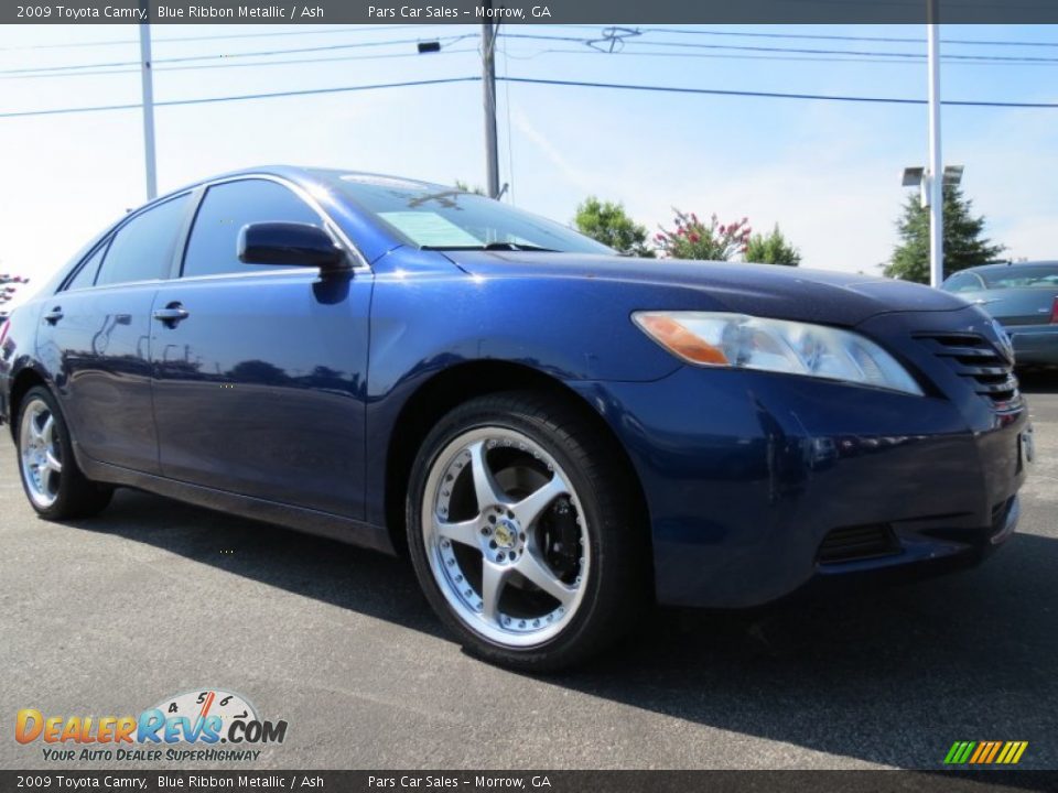 2009 Toyota Camry Blue Ribbon Metallic / Ash Photo #4