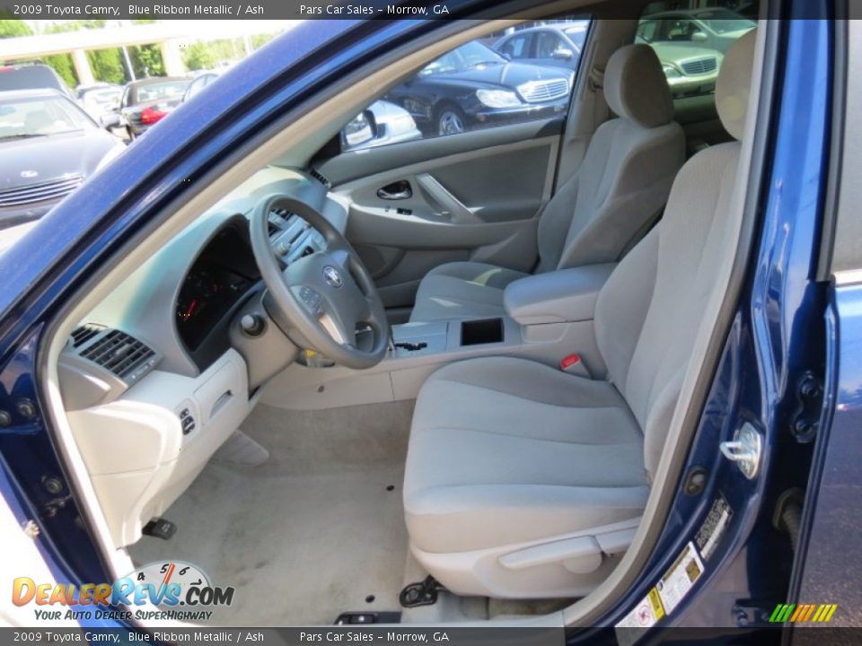 2009 Toyota Camry Blue Ribbon Metallic / Ash Photo #6