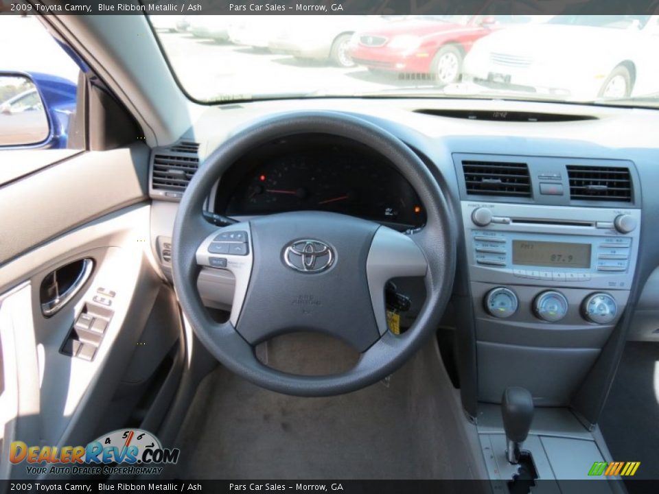2009 Toyota Camry Blue Ribbon Metallic / Ash Photo #12