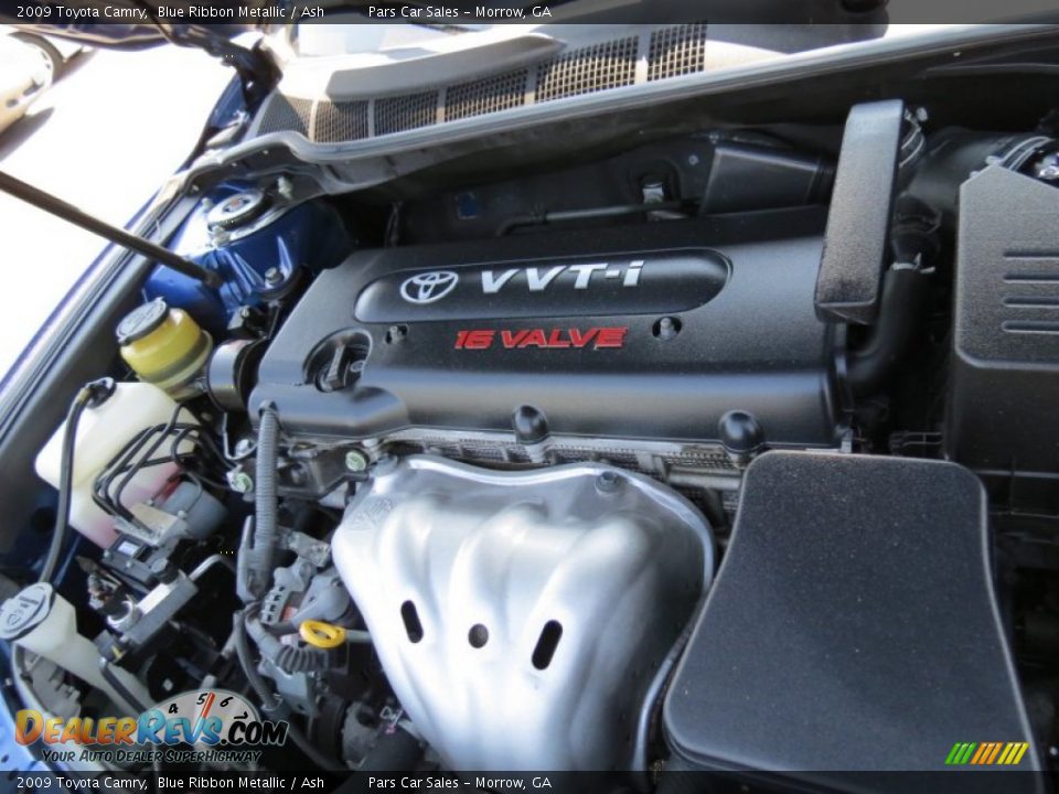 2009 Toyota Camry Blue Ribbon Metallic / Ash Photo #13