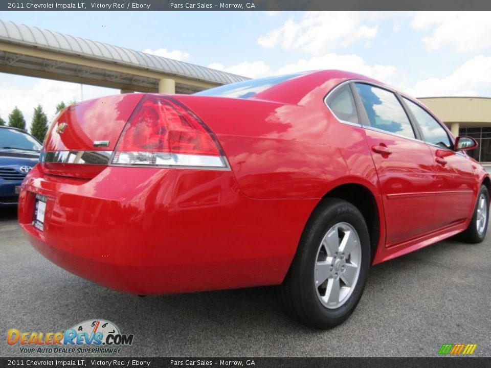 2011 Chevrolet Impala LT Victory Red / Ebony Photo #3