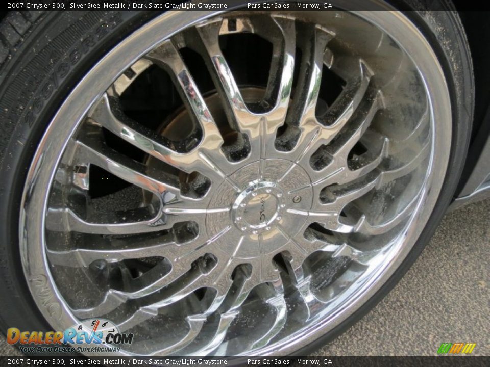 2007 Chrysler 300 Silver Steel Metallic / Dark Slate Gray/Light Graystone Photo #5