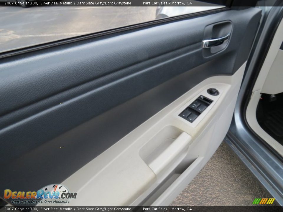 2007 Chrysler 300 Silver Steel Metallic / Dark Slate Gray/Light Graystone Photo #7