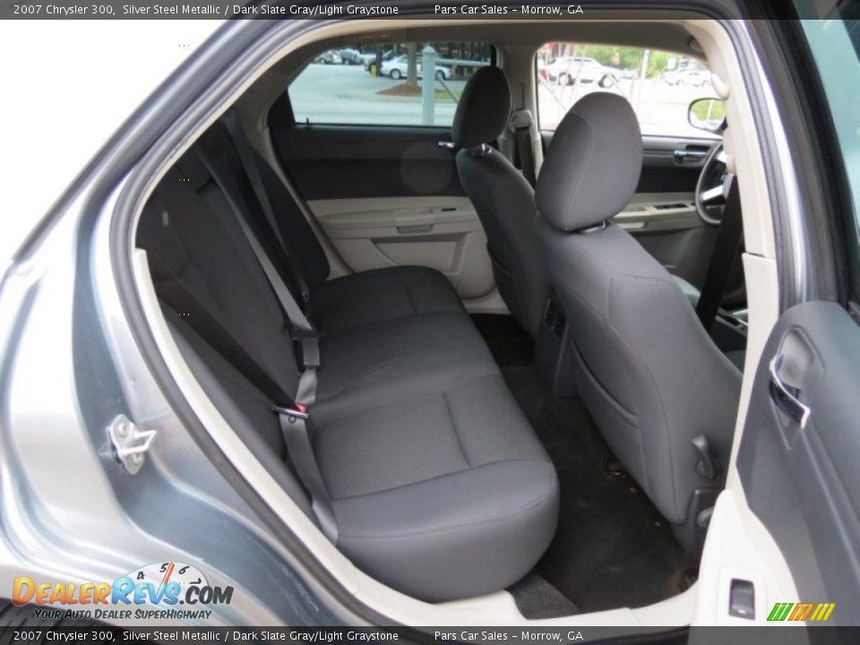 2007 Chrysler 300 Silver Steel Metallic / Dark Slate Gray/Light Graystone Photo #9