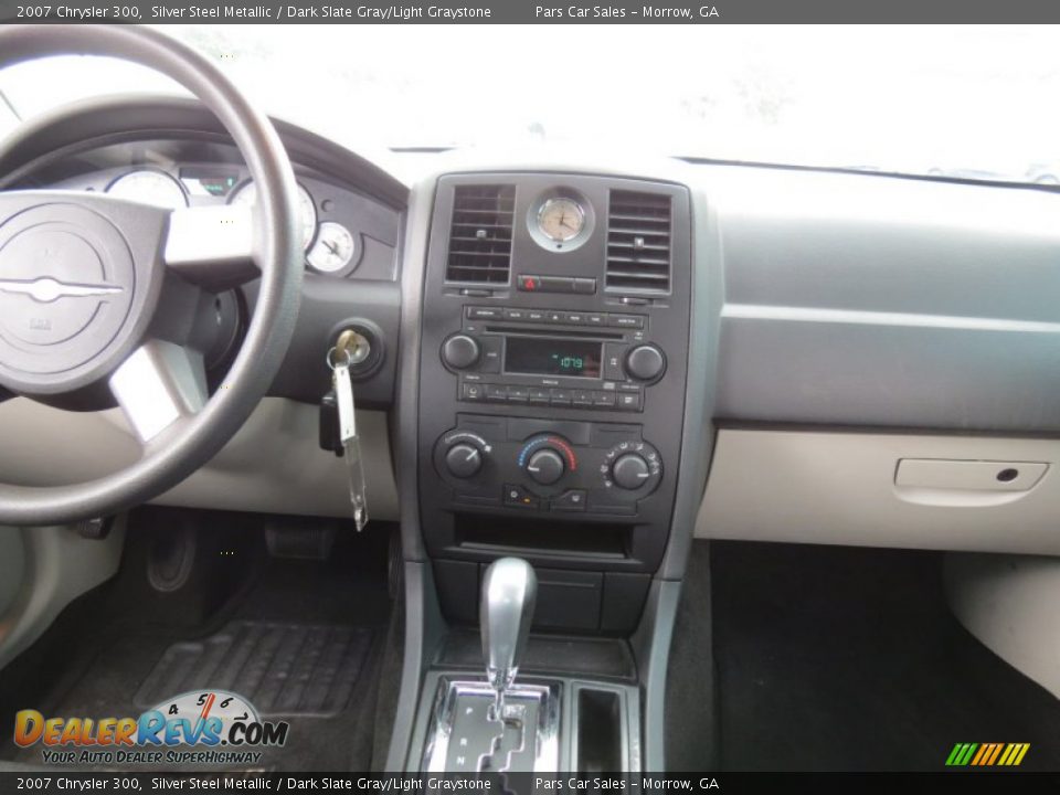 2007 Chrysler 300 Silver Steel Metallic / Dark Slate Gray/Light Graystone Photo #11