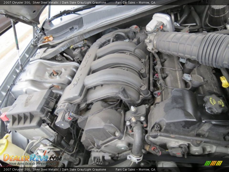 2007 Chrysler 300 Silver Steel Metallic / Dark Slate Gray/Light Graystone Photo #13