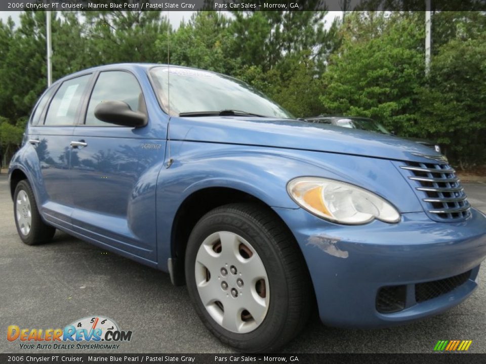 2006 Chrysler PT Cruiser Marine Blue Pearl / Pastel Slate Gray Photo #4