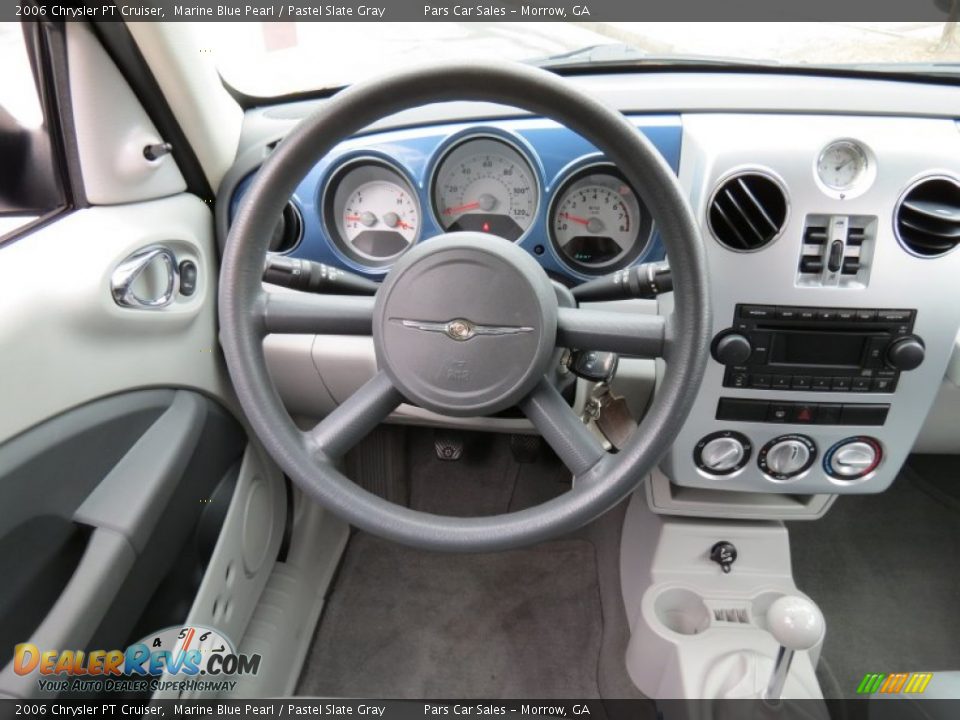 2006 Chrysler PT Cruiser Marine Blue Pearl / Pastel Slate Gray Photo #13