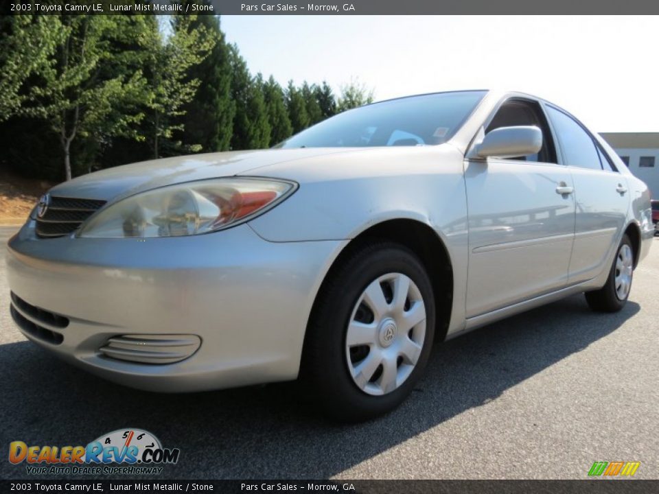 2003 Toyota Camry LE Lunar Mist Metallic / Stone Photo #1