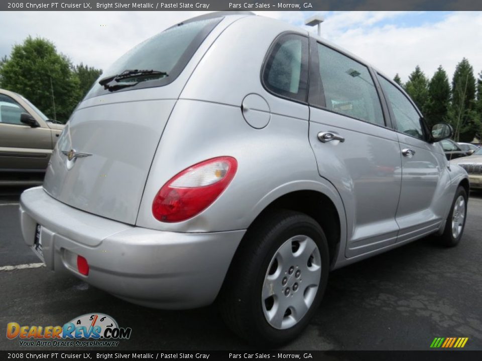 2008 Chrysler PT Cruiser LX Bright Silver Metallic / Pastel Slate Gray Photo #3